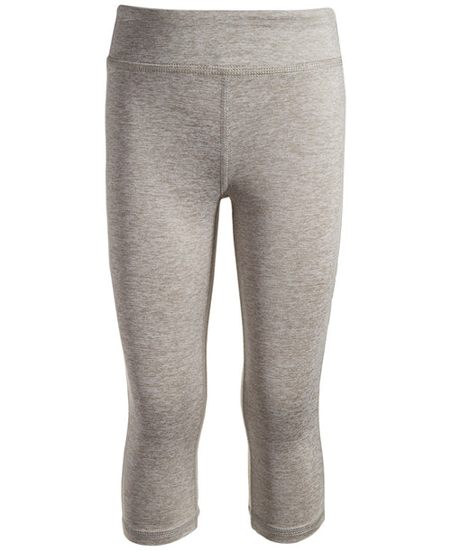 ID Ideology Girls Core Capri Leggings- Hthr Grey