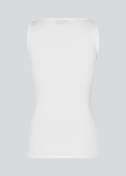 IGOR MD TANK TOP in White by Modstrom