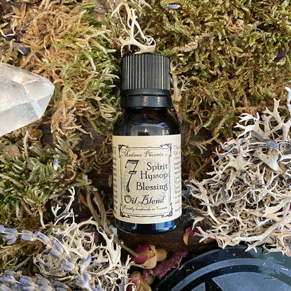 7 Holy Hyssop Annointing Oil