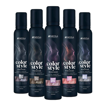 Indola Professional Color Style Mousse 200ml - Silver