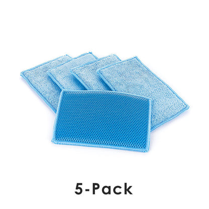 Jersey Bug Scrubber blue with the text "5-Pack" on a white background.