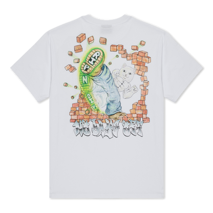 RIPNDIP Karate Kat Tee (White)