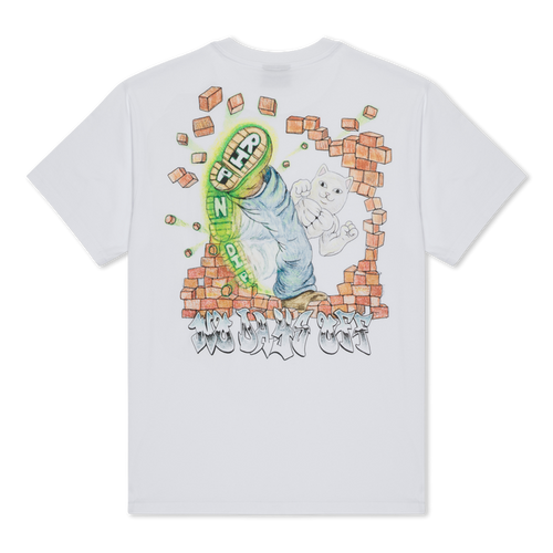 RIPNDIP Karate Kat Tee (White)