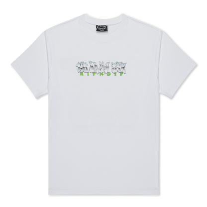 RIPNDIP Karate Kat Tee (White)