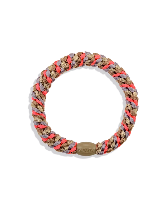 KKNEKKI ORIGINAL HAIR TIES | Mix Nougat Neon Pink KKNEKKI