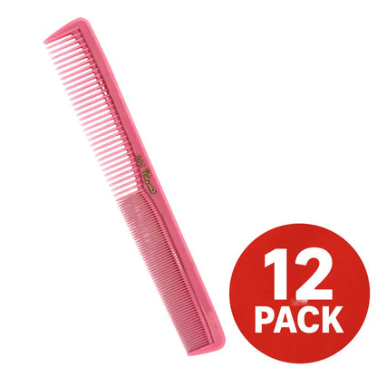 Krest Cleopatra 400 7" All-Purpose Comb (12 Pack) – Colors - BUYBARBER.COM