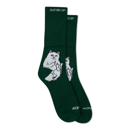 RIPNDIP Lord Nermal Socks (Hunter Green)