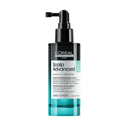 L'Oreal Professionnel Scalp Advanced Anti - Oiliness 5 in 1 professional leave - in serum 90ml - Beauty Tribe