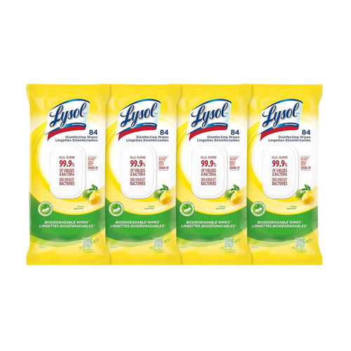 Lysol Citrus Disinfecting Wipes Flatpack