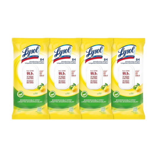 Lysol Citrus Disinfecting Wipes Flatpack