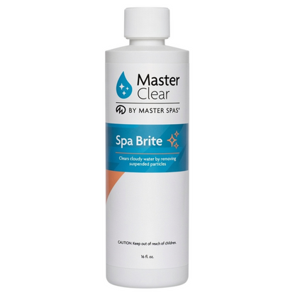Master Clear Spa Brite 16 fl. oz. Front