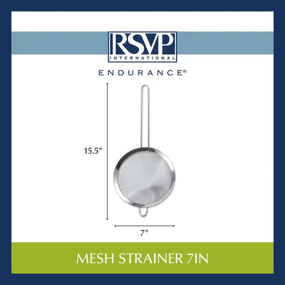 Mesh Strainer 7"