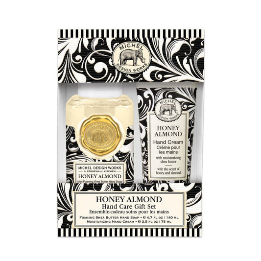 michel design works honey almond gift set