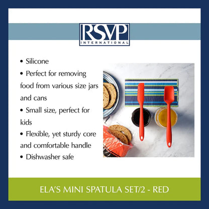 Mini Spatula Set Red