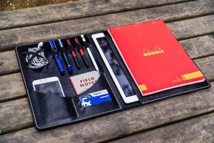 Moleskine Professional Workbook A4 Cover - Leather Compendium - Black