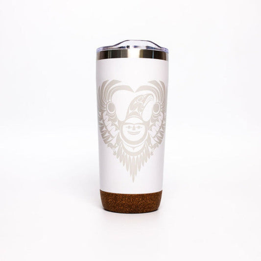 NATIVE NORTHWEST Cork Base Travel Mugs - Healing from Within - 20 oz