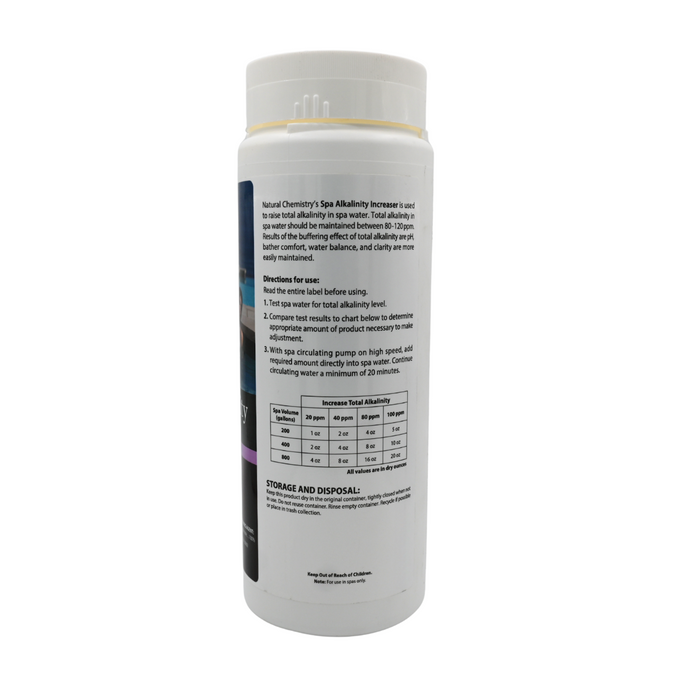 natural chemistry spa alkalinity increaser 2 71 lb