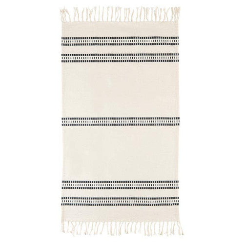Natural/Black Striped Tea Towels - Taryn x Philip Boutique