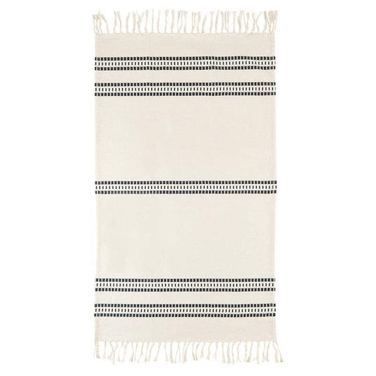 Natural/Black Striped Tea Towels - Taryn x Philip Boutique
