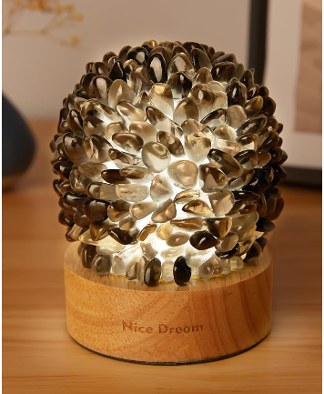 Nice Dream Rainbow Obsidian Crystal Lamp
