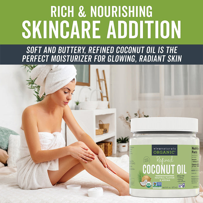 Organic Coconut Oil, Refined