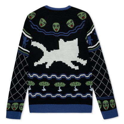 RIPNDIP Out Of This World Knit Sweater (Black)