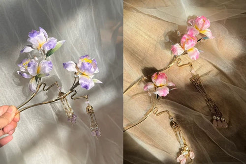 PF280 - Iris Ronghua Hairpin - Wholesale