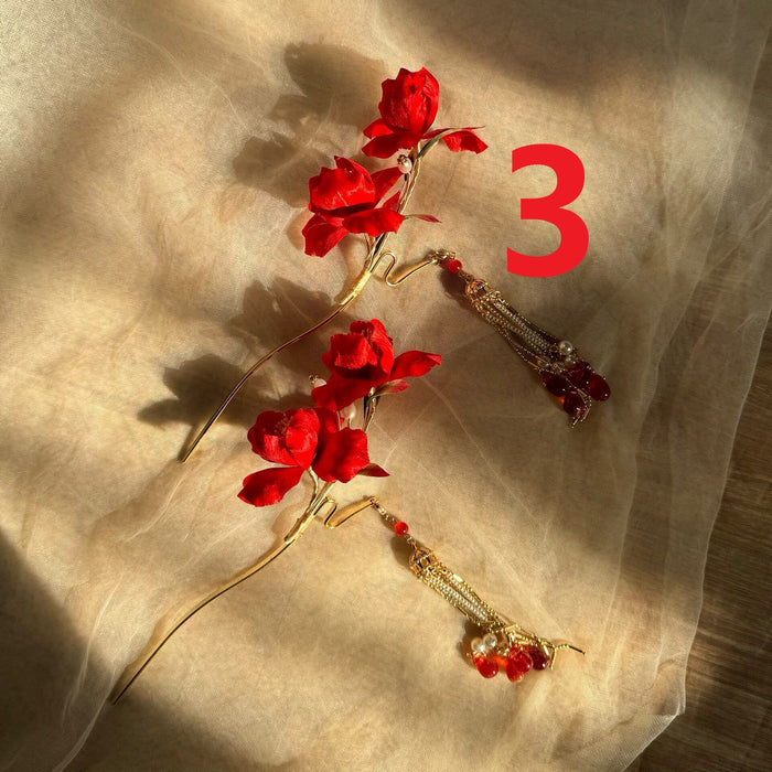 PF280 - Iris Ronghua Hairpin - Wholesale