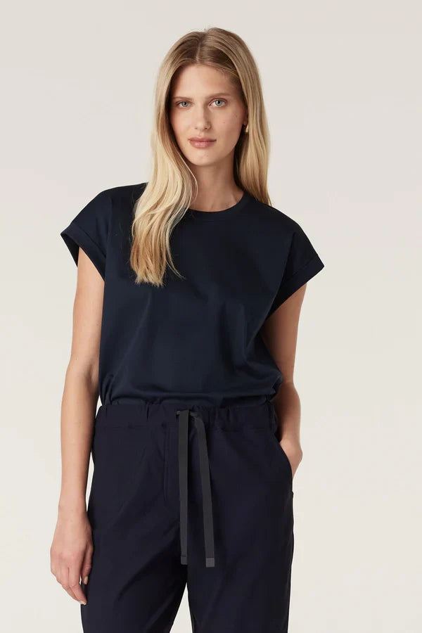 PIMA TEE in Navy by Cable Melbourne