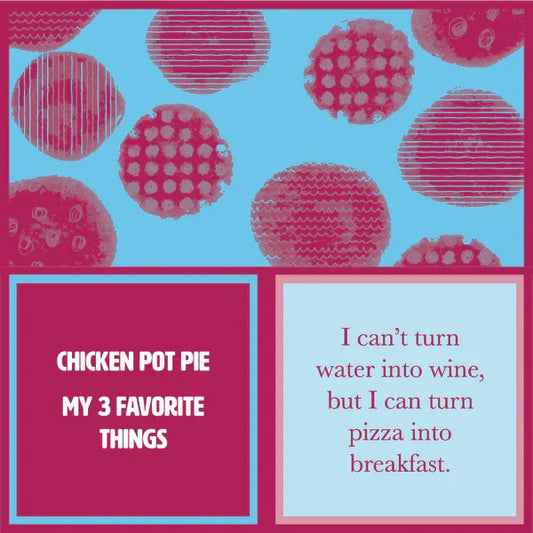 Pizza For Breakfast Cocktail Napkin
