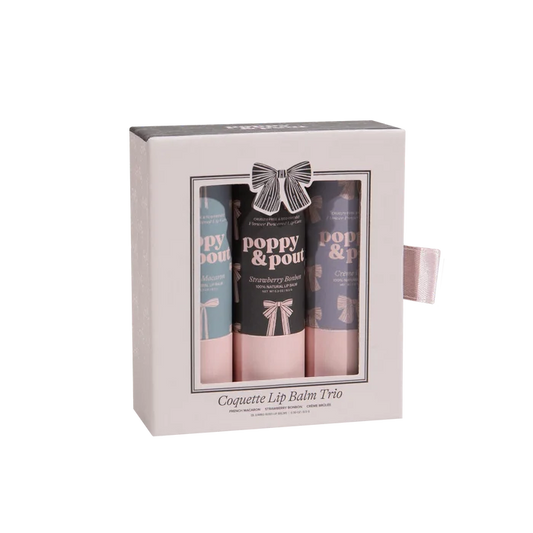 Poppy & Pout Coquette Lip Trio