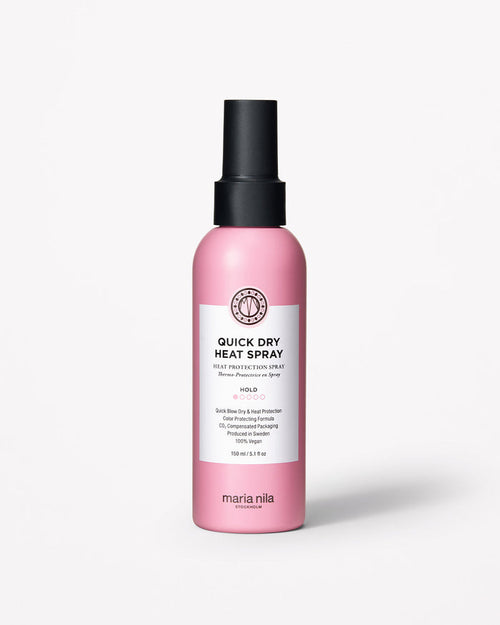 Quick Dry Heat Spray - Maria Nila hair care at Solvi Salon, Boise, Idaho