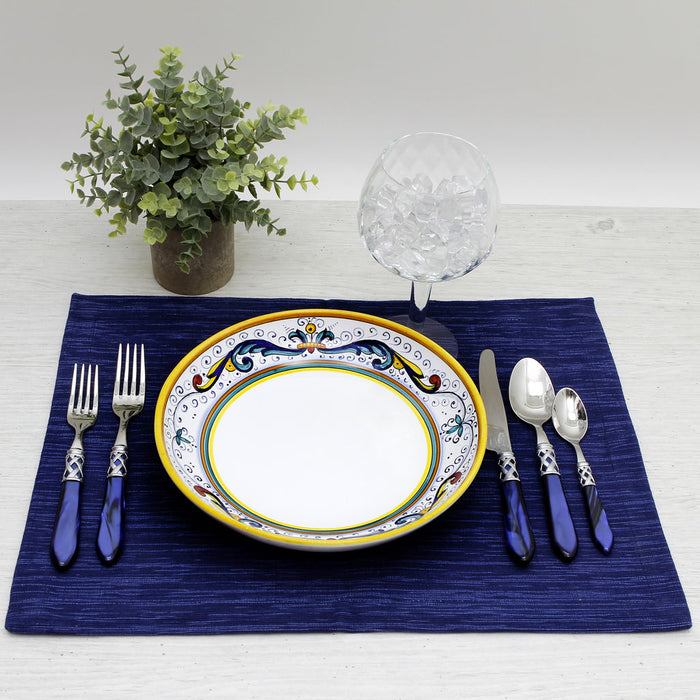 RICCO DERUTA DELUXE: Risotto/Pasta/Cioppino round shallow coupe bowl