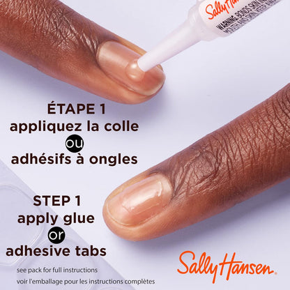 SALLY HANSEN Petfect Manicure 24 square Nails (SQ021 sugar fix)