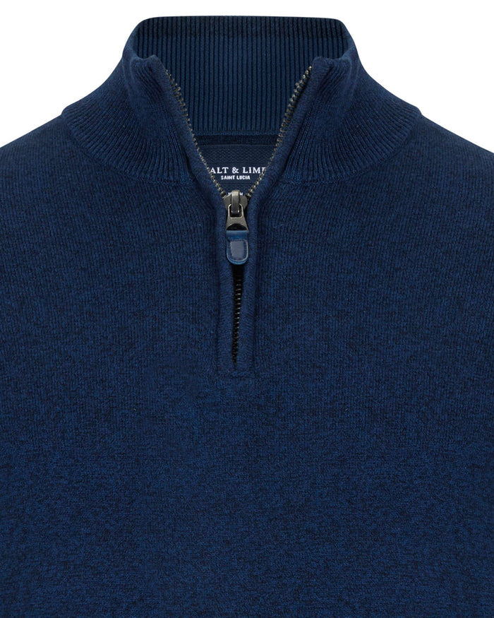Salt & Lime Rick 1/4 Zip Knit
