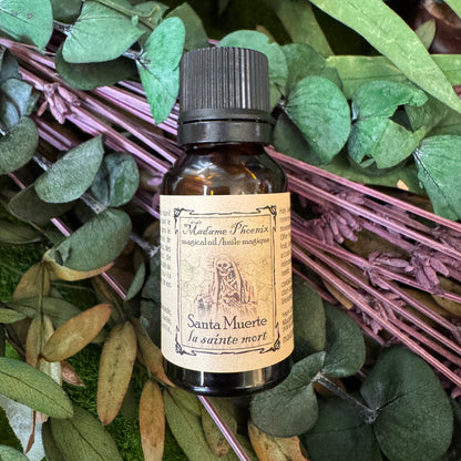 Santa Muerte Ritual Anointing Oil Dropper