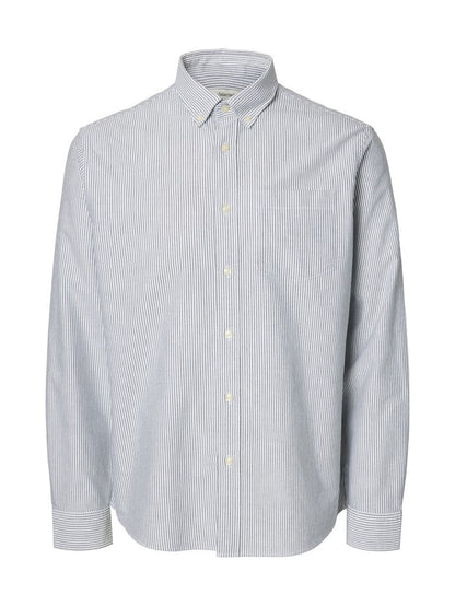 Selected Homme Rick Striped Oxford Shirt