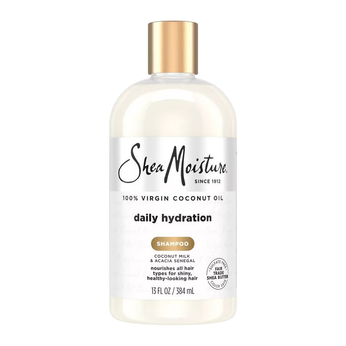 SheaMoisture 100% Virgin Coconut Oil Daily Hydration Shampoo 13 fl oz - 4 Pack