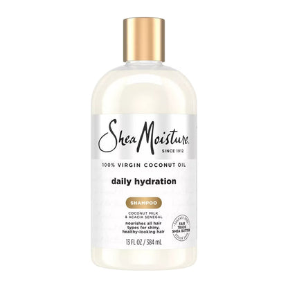 SheaMoisture 100% Virgin Coconut Oil Daily Hydration Shampoo 13 fl oz - 4 Pack
