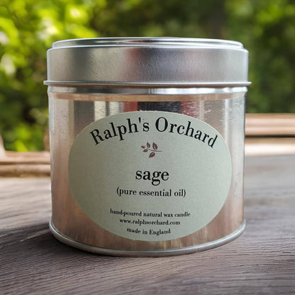 Silver Tin Candles