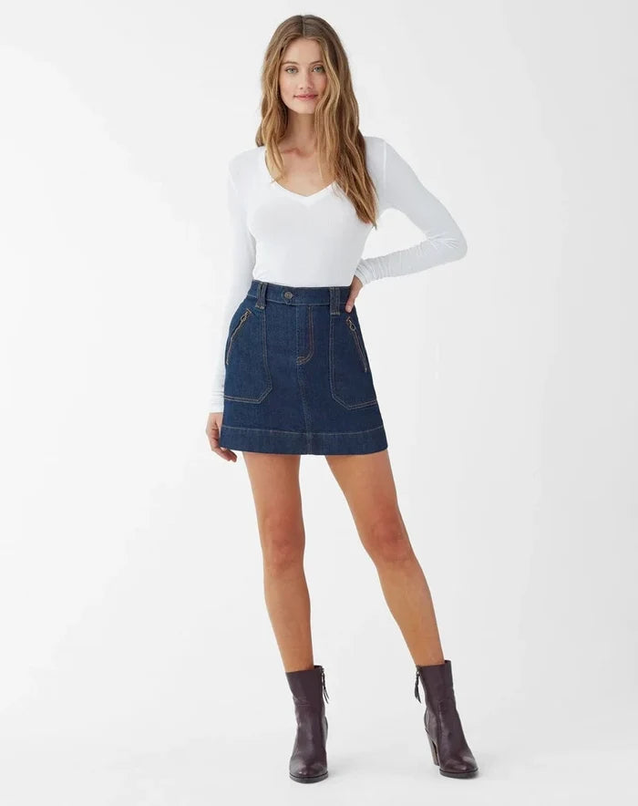 Splendid Valley Rib V-Neck - Taryn x Philip Boutique