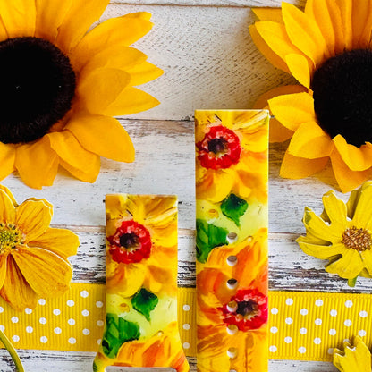 Sunshine Petals Print Silicone Band For Samsung Watch