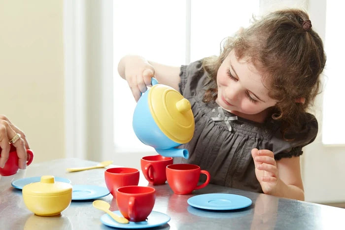 Tea Set Blue