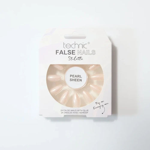 Technic False Nails Stiletto Pearl Sheen
