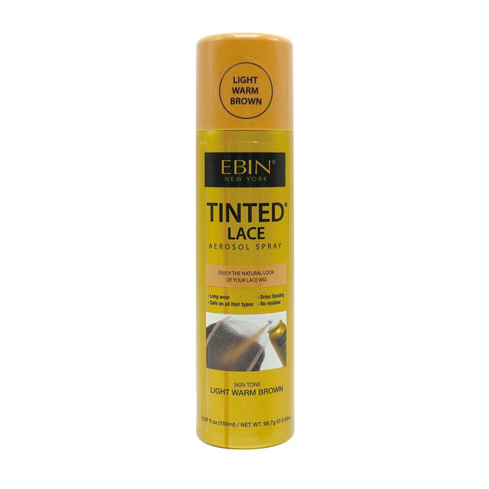 Tinted Lace Aerosol Spray 5.07oz/150ml: Light Warm Brown