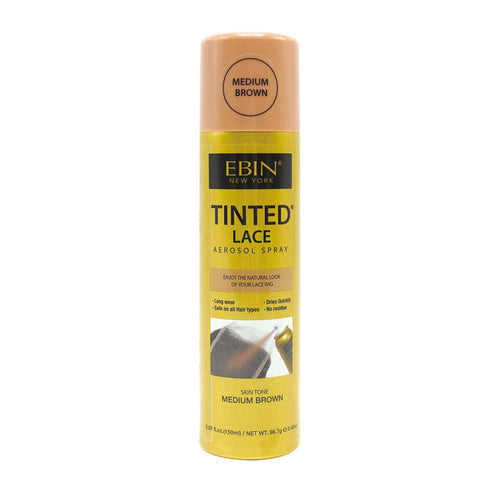 Tinted Lace Aerosol Spray 5.07oz/150ml: Medium Brown