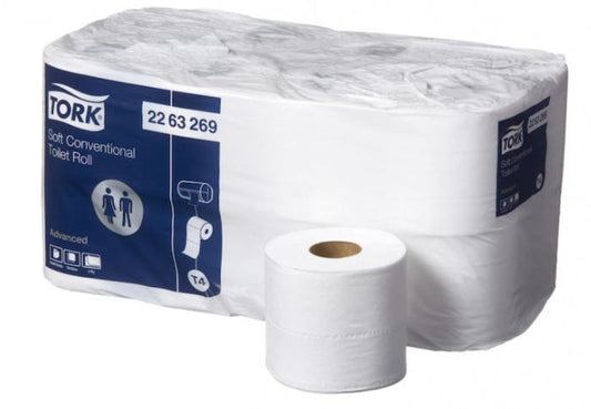 TORK T4 2263269 Toilet Roll Soft Advanced 400 Sheet