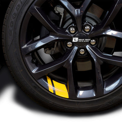 Wheel Rim Decal Stickers Stripes for 18" - 20" Wheels - Bogar Tech Designs