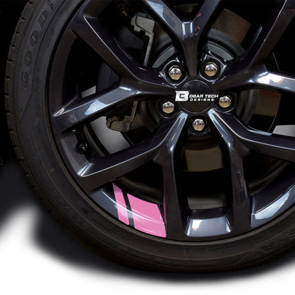 Wheel Rim Decal Stickers Stripes for 18" - 20" Wheels - Bogar Tech Designs