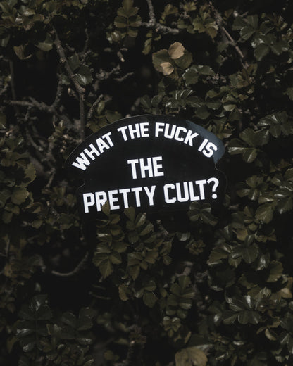 WTF Vinyl Sticker